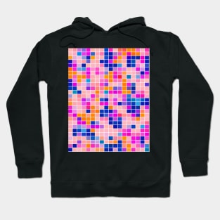 Colorful Mosaic Pattern Hoodie